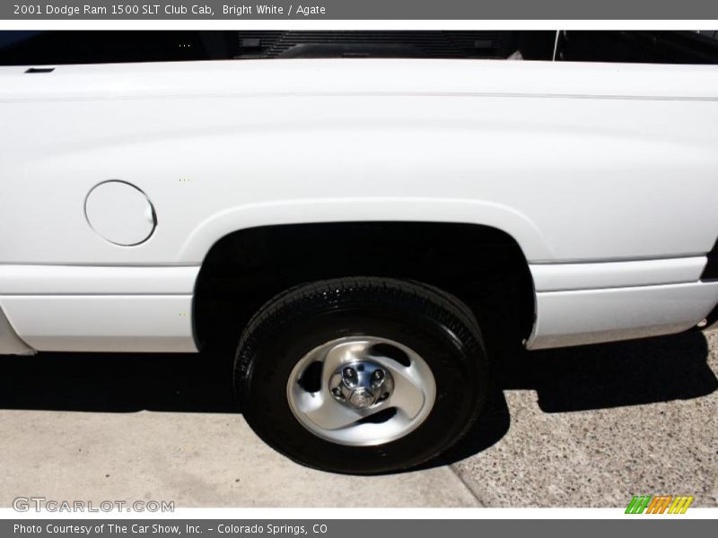 Bright White / Agate 2001 Dodge Ram 1500 SLT Club Cab