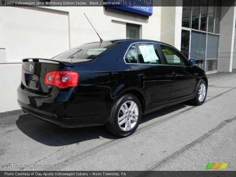 Black / Anthracite 2007 Volkswagen Jetta Wolfsburg Edition Sedan
