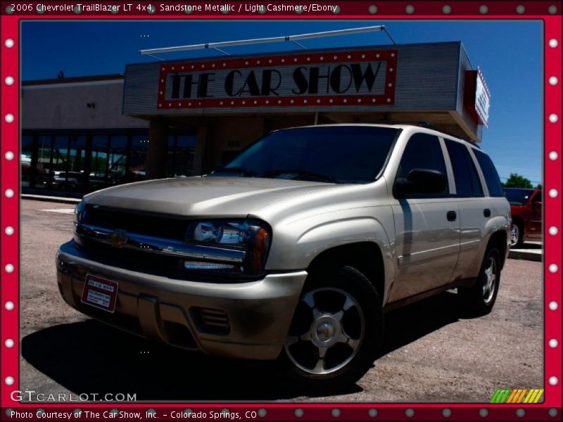 Sandstone Metallic / Light Cashmere/Ebony 2006 Chevrolet TrailBlazer LT 4x4