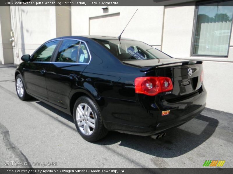 Black / Anthracite 2007 Volkswagen Jetta Wolfsburg Edition Sedan