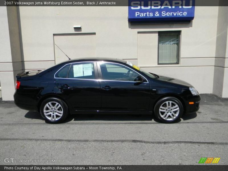 Black / Anthracite 2007 Volkswagen Jetta Wolfsburg Edition Sedan
