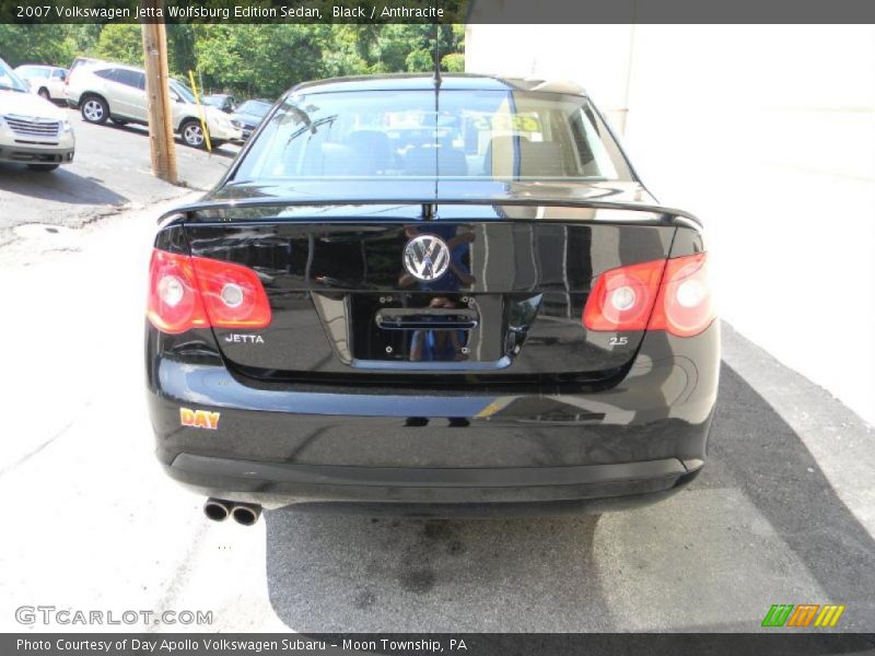 Black / Anthracite 2007 Volkswagen Jetta Wolfsburg Edition Sedan