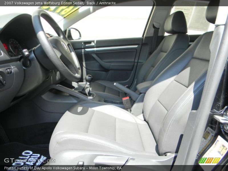 Black / Anthracite 2007 Volkswagen Jetta Wolfsburg Edition Sedan