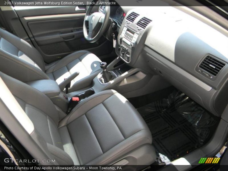 Black / Anthracite 2007 Volkswagen Jetta Wolfsburg Edition Sedan