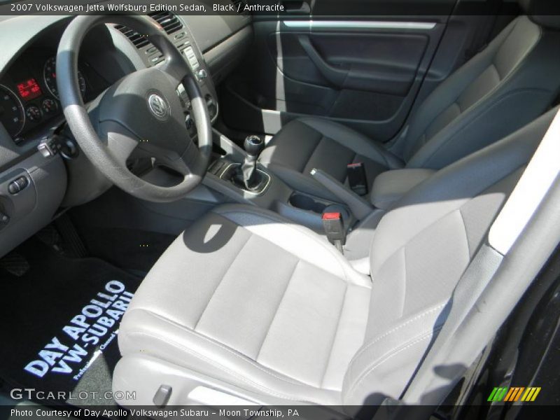 Black / Anthracite 2007 Volkswagen Jetta Wolfsburg Edition Sedan