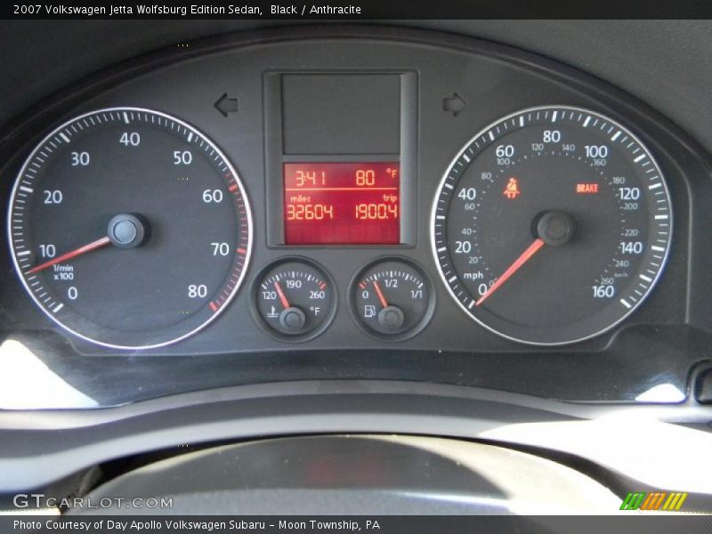Black / Anthracite 2007 Volkswagen Jetta Wolfsburg Edition Sedan