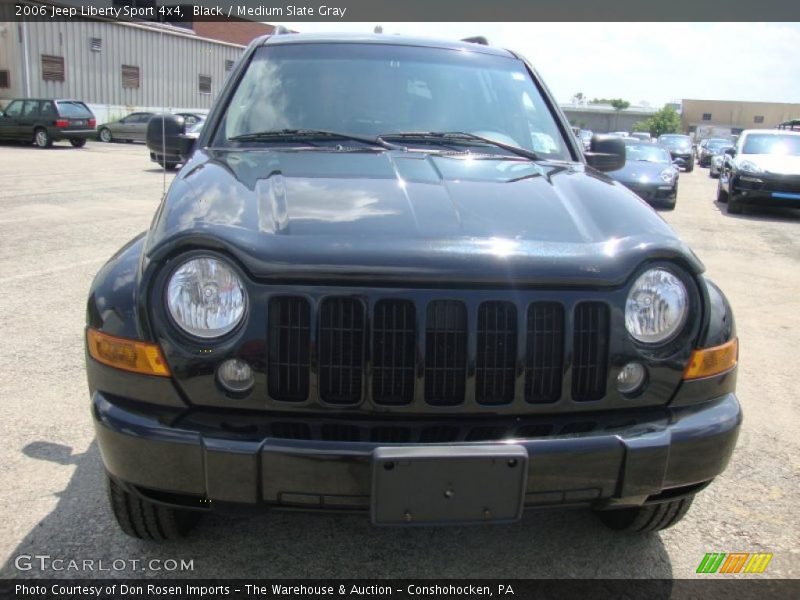 Black / Medium Slate Gray 2006 Jeep Liberty Sport 4x4