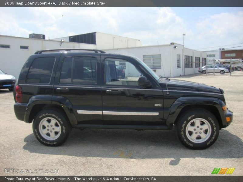 Black / Medium Slate Gray 2006 Jeep Liberty Sport 4x4