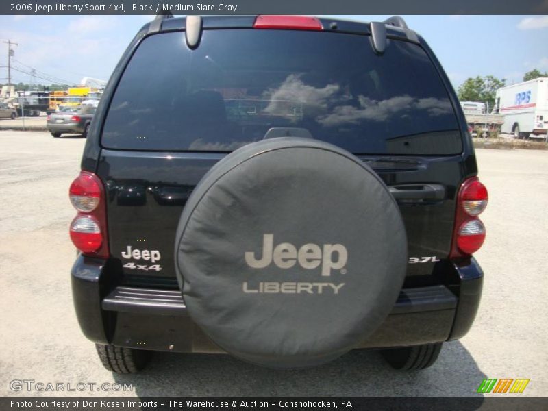 Black / Medium Slate Gray 2006 Jeep Liberty Sport 4x4