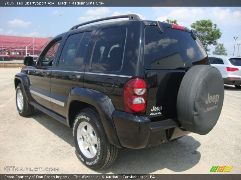 Black / Medium Slate Gray 2006 Jeep Liberty Sport 4x4