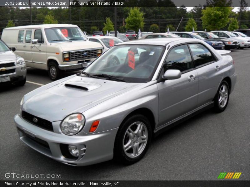 Front 3/4 View of 2002 Impreza WRX Sedan