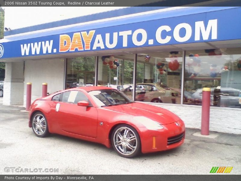 Redline / Charcoal Leather 2006 Nissan 350Z Touring Coupe