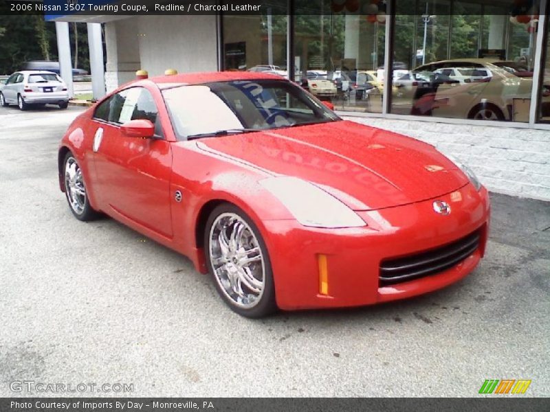 Redline / Charcoal Leather 2006 Nissan 350Z Touring Coupe
