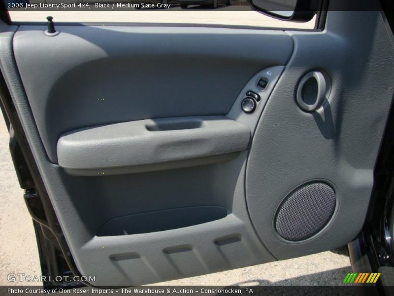 Black / Medium Slate Gray 2006 Jeep Liberty Sport 4x4