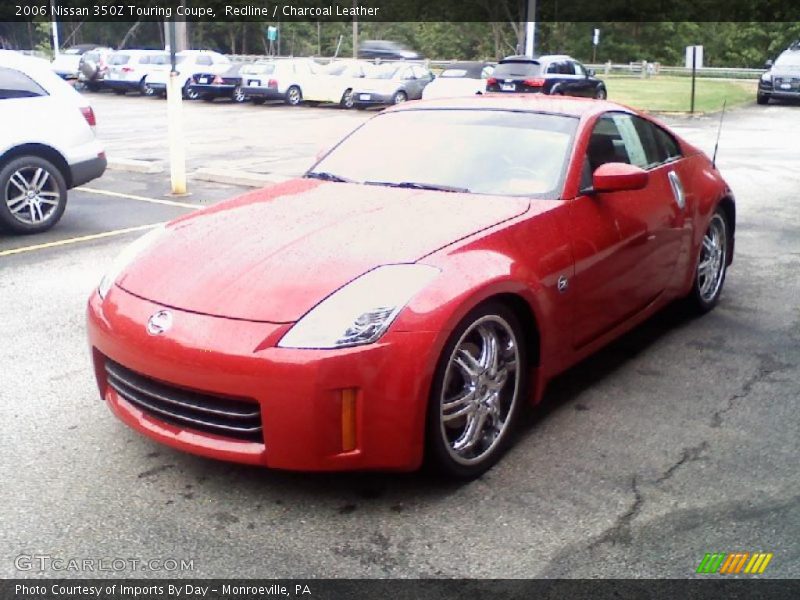 Redline / Charcoal Leather 2006 Nissan 350Z Touring Coupe