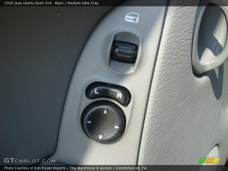 Black / Medium Slate Gray 2006 Jeep Liberty Sport 4x4