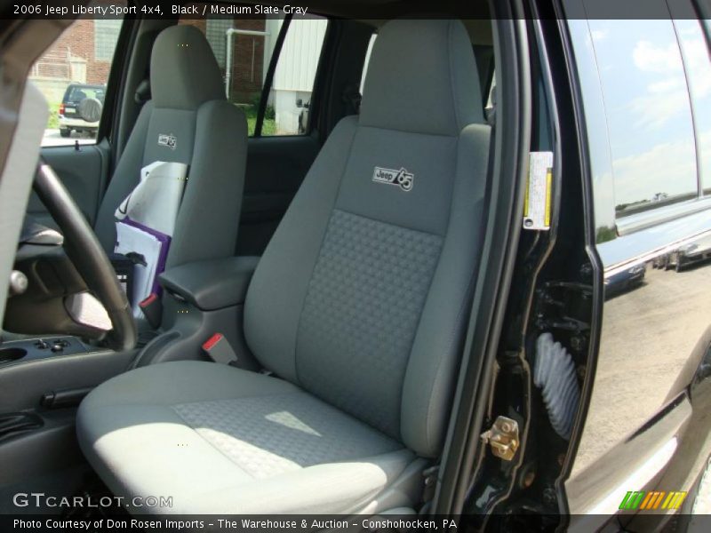 Black / Medium Slate Gray 2006 Jeep Liberty Sport 4x4