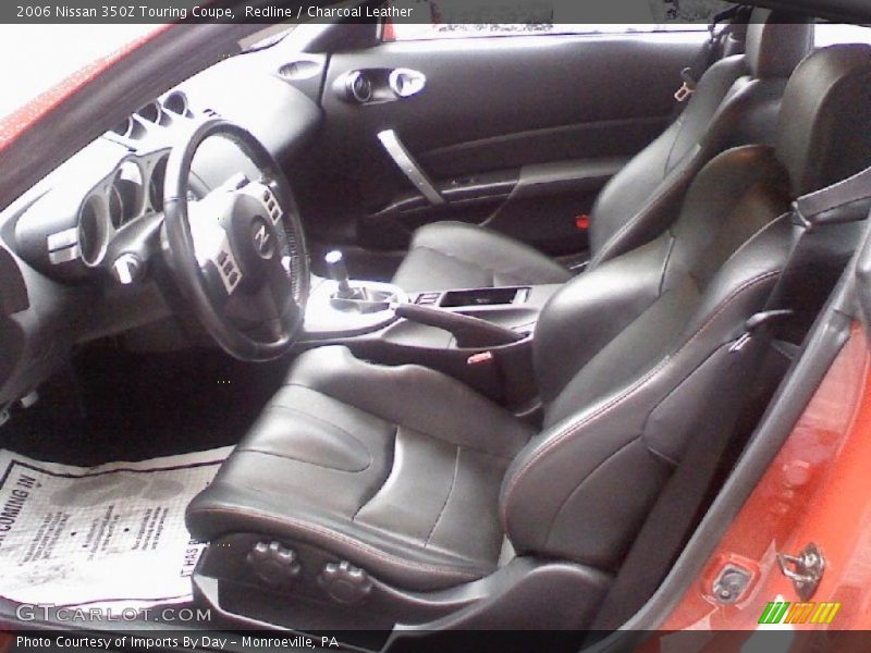 Redline / Charcoal Leather 2006 Nissan 350Z Touring Coupe