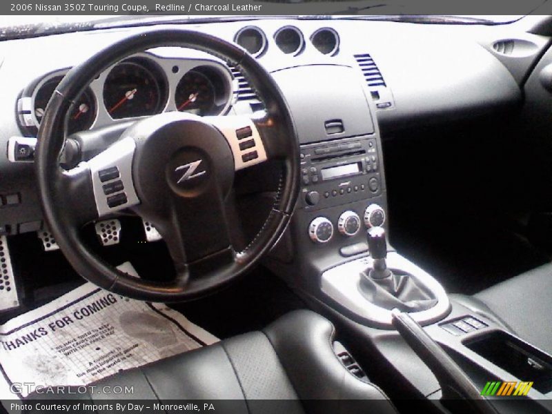Redline / Charcoal Leather 2006 Nissan 350Z Touring Coupe