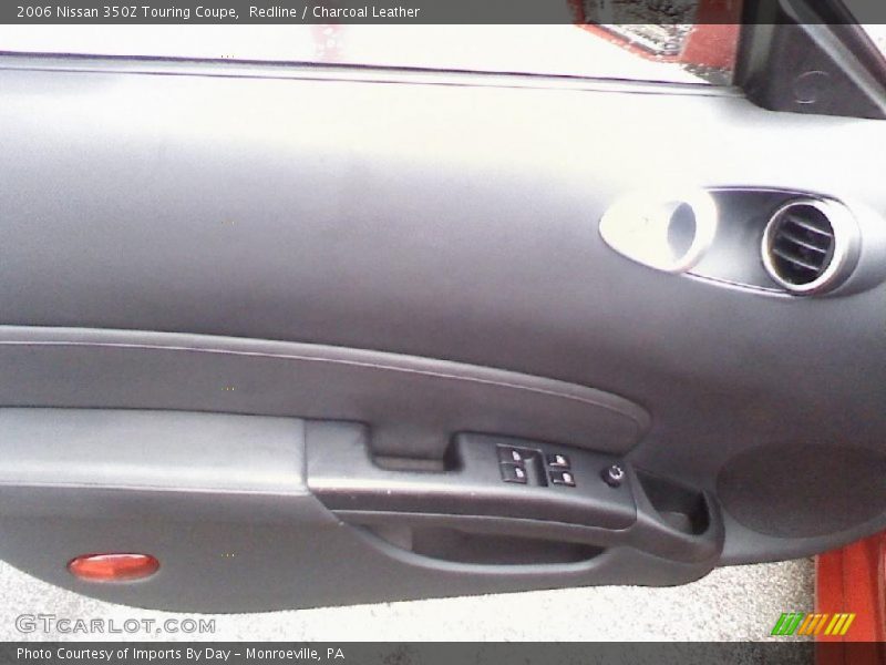 Redline / Charcoal Leather 2006 Nissan 350Z Touring Coupe