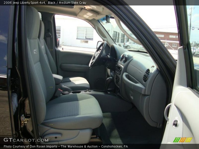 Black / Medium Slate Gray 2006 Jeep Liberty Sport 4x4