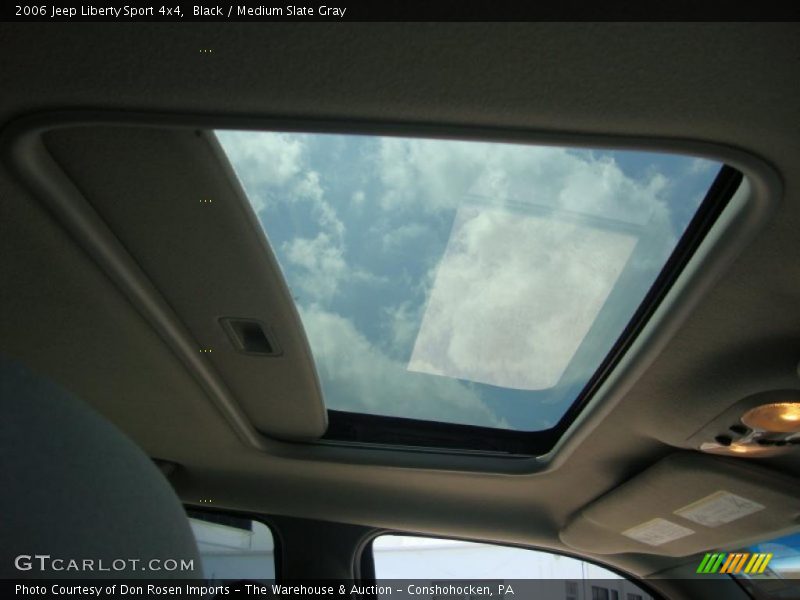 Black / Medium Slate Gray 2006 Jeep Liberty Sport 4x4