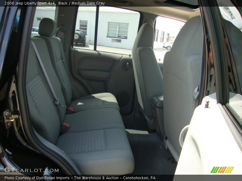 Black / Medium Slate Gray 2006 Jeep Liberty Sport 4x4