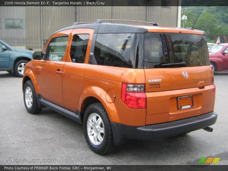 Tangerine Metallic / Black/Gray 2006 Honda Element EX-P
