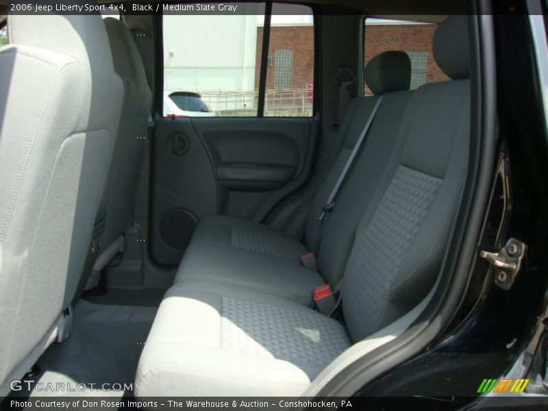 Black / Medium Slate Gray 2006 Jeep Liberty Sport 4x4