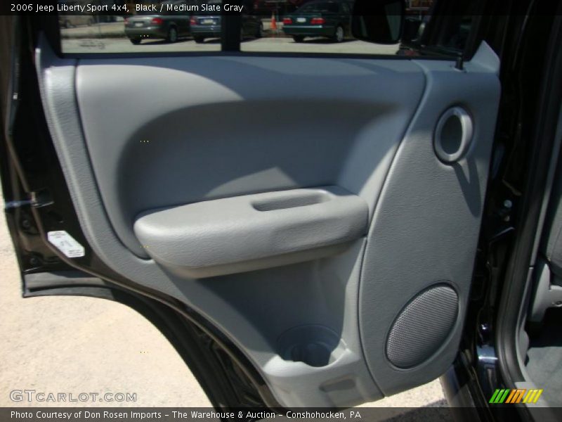 Black / Medium Slate Gray 2006 Jeep Liberty Sport 4x4