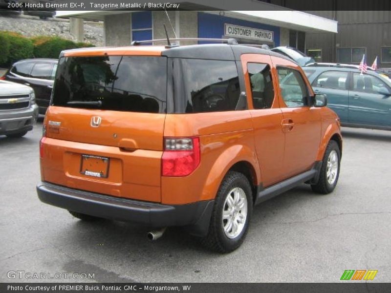 Tangerine Metallic / Black/Gray 2006 Honda Element EX-P