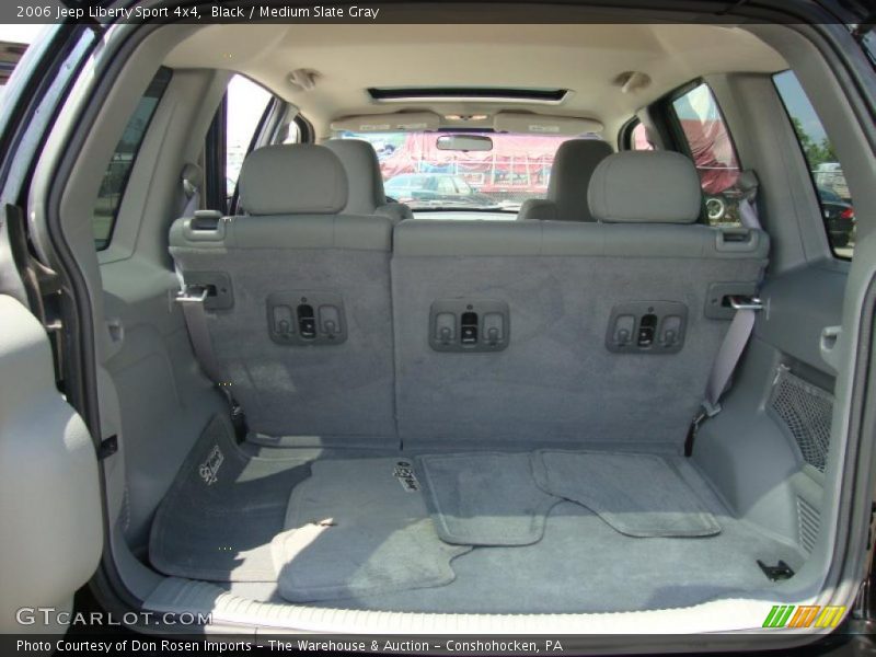 Black / Medium Slate Gray 2006 Jeep Liberty Sport 4x4