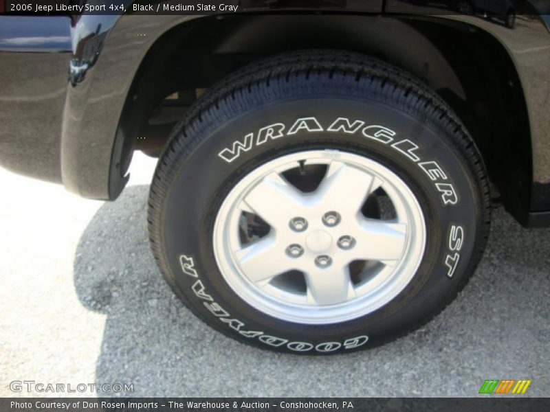 Black / Medium Slate Gray 2006 Jeep Liberty Sport 4x4