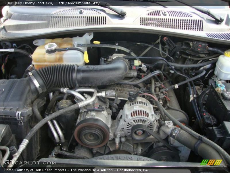 Black / Medium Slate Gray 2006 Jeep Liberty Sport 4x4