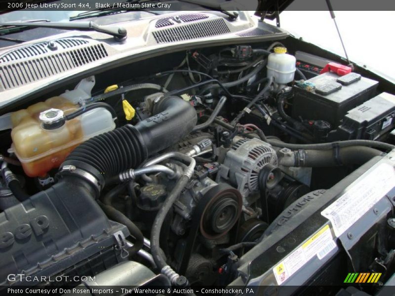 Black / Medium Slate Gray 2006 Jeep Liberty Sport 4x4