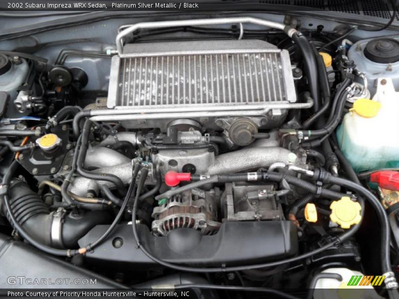  2002 Impreza WRX Sedan Engine - 2.0 Liter Turbocharged DOHC 16-Valve Flat 4 Cylinder