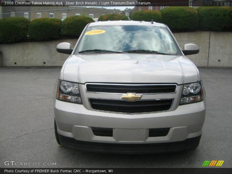 Silver Birch Metallic / Light Titanium/Dark Titanium 2008 Chevrolet Tahoe Hybrid 4x4