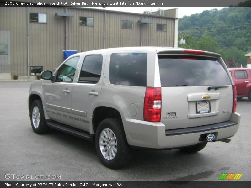 Silver Birch Metallic / Light Titanium/Dark Titanium 2008 Chevrolet Tahoe Hybrid 4x4