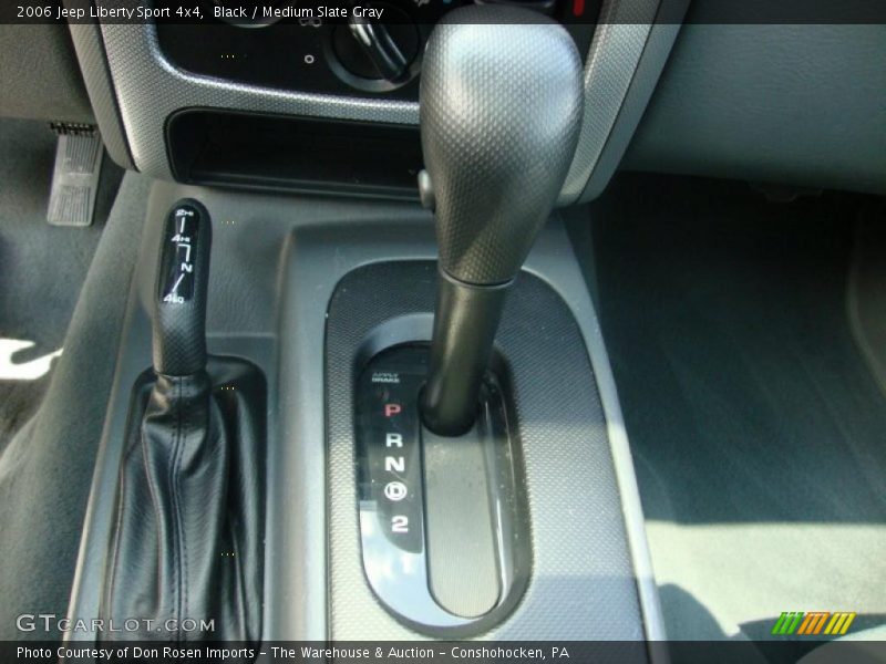 Black / Medium Slate Gray 2006 Jeep Liberty Sport 4x4