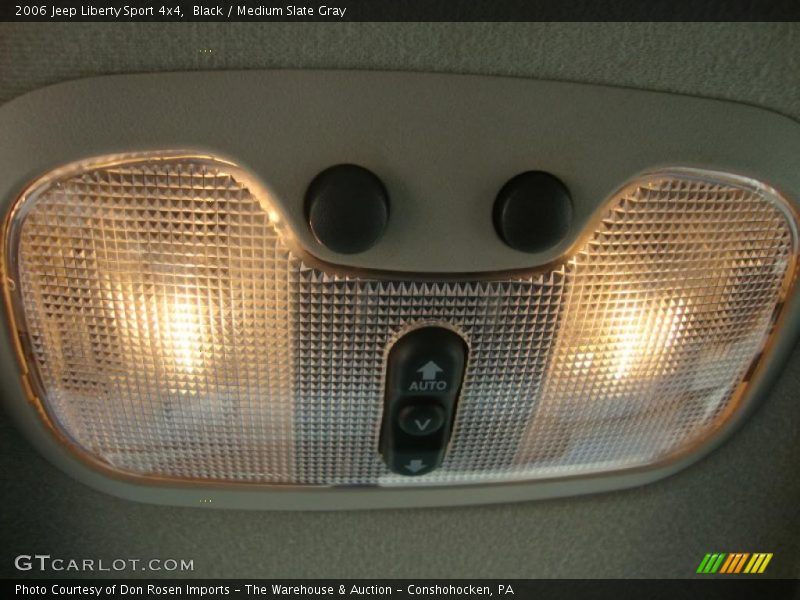 Black / Medium Slate Gray 2006 Jeep Liberty Sport 4x4
