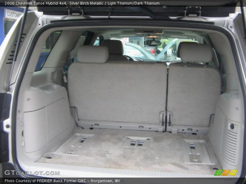 Silver Birch Metallic / Light Titanium/Dark Titanium 2008 Chevrolet Tahoe Hybrid 4x4