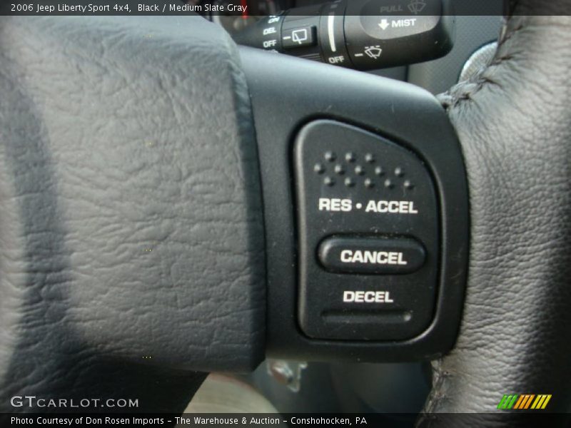 Black / Medium Slate Gray 2006 Jeep Liberty Sport 4x4