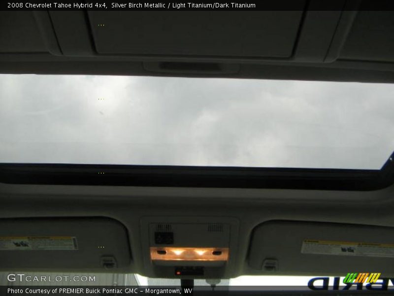 Silver Birch Metallic / Light Titanium/Dark Titanium 2008 Chevrolet Tahoe Hybrid 4x4