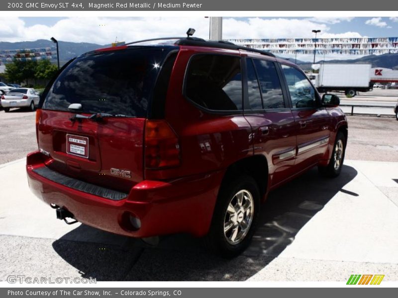Magnetic Red Metallic / Medium Pewter 2002 GMC Envoy SLT 4x4