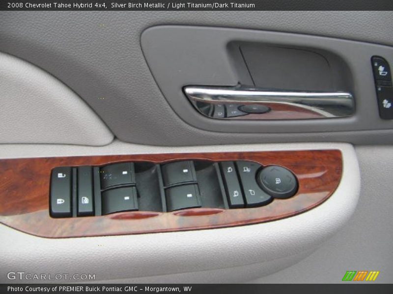 Silver Birch Metallic / Light Titanium/Dark Titanium 2008 Chevrolet Tahoe Hybrid 4x4