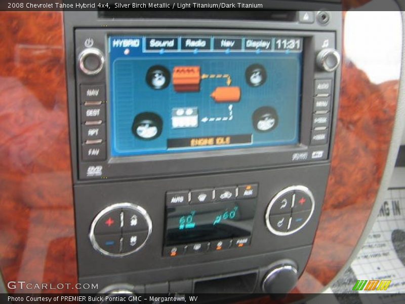 Silver Birch Metallic / Light Titanium/Dark Titanium 2008 Chevrolet Tahoe Hybrid 4x4