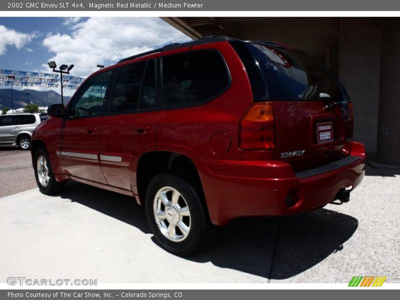 Magnetic Red Metallic / Medium Pewter 2002 GMC Envoy SLT 4x4