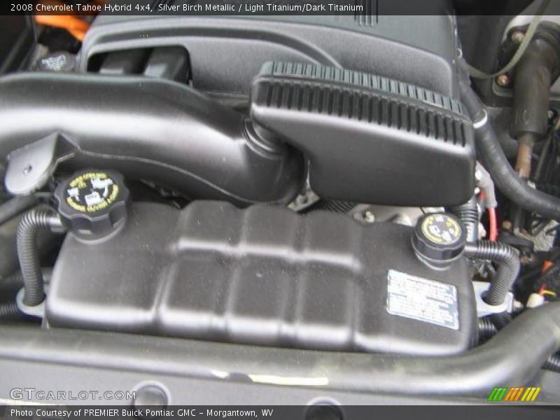 Silver Birch Metallic / Light Titanium/Dark Titanium 2008 Chevrolet Tahoe Hybrid 4x4