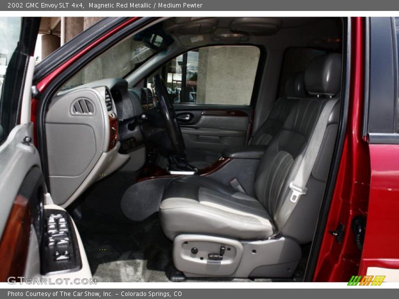 Magnetic Red Metallic / Medium Pewter 2002 GMC Envoy SLT 4x4
