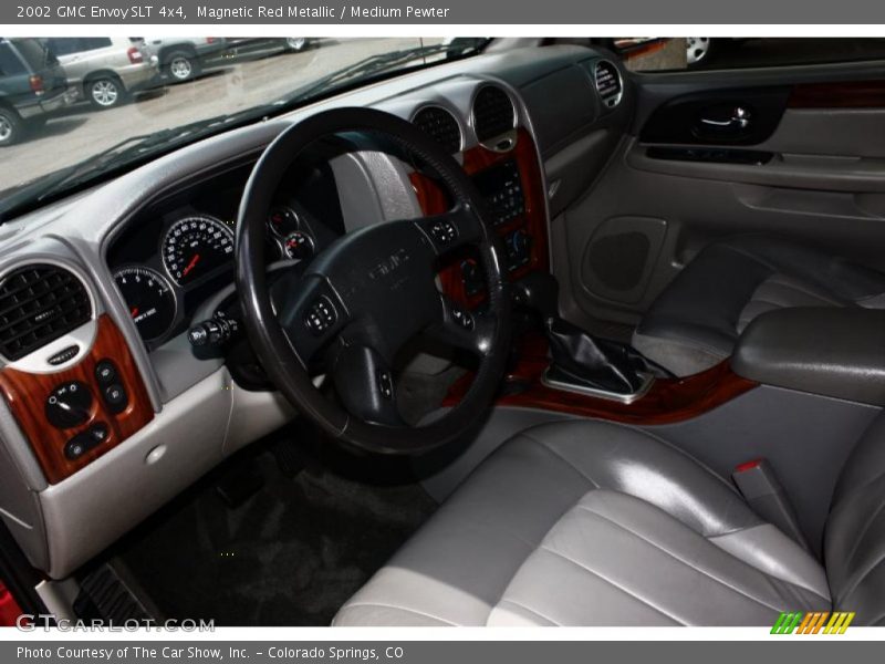 Magnetic Red Metallic / Medium Pewter 2002 GMC Envoy SLT 4x4